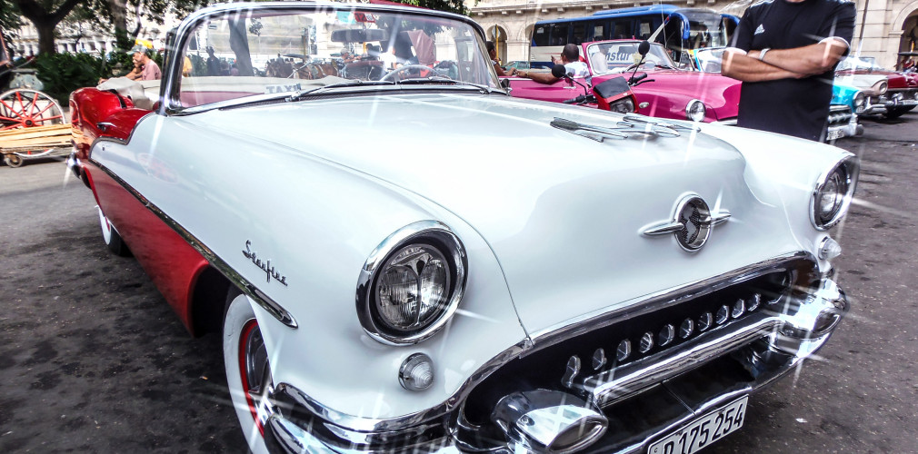 our classic car in havana